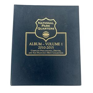 Whitman US National Park Quarter Coin Album 2010-2015 P, D & S Volume 1 #3058